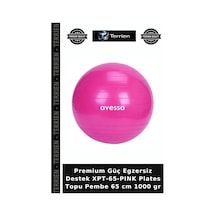 Premium Güç Egzersiz Destek Xpt-65-pınk Plates Topu Pembe 65 Cm 1000 Gr