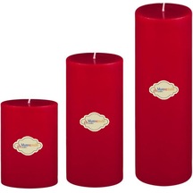 Medium Set Mum Çap 7 Cm Kırmızı Kirmızı