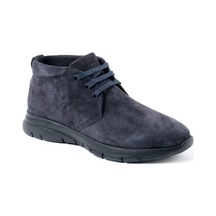 Bot Erkek 19a5 Frau Waxy Desert Boot Blu Null Lacivert