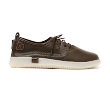 Sneaker Günlük Kadın Rc-25y-126-m039 John May Ceviz Acı Kahverengi
