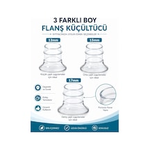 Babyhope Göğüs Pompası Kalkanı Silikon Flanş Küçültücü 13-15-17mm