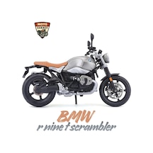 Bmw R Ninet Maket - 1:12 Diecast Scrambler Model