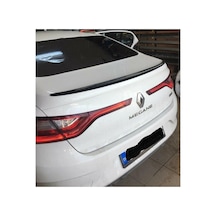 Renault Megane İle Uyumlu 4 Piano Black Bagaj Çıtası Spoıler 120 4,5 Cm Standart