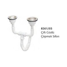 Çift Gözlü Çöpmak Sifon N11.712