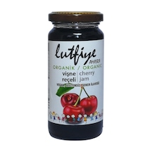 Lütfiye Organik Vişne Reçeli 280 G - 5 Adet Tarı