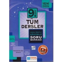 9.Sınıf Tüm Dersler Soru Bankası - Evrensel Iletişim Yayınla