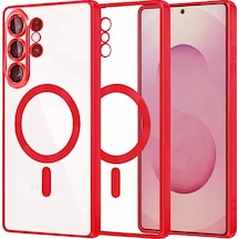 Newface Samsung Galaxy S26 Ultra Kross Magneticsafe Kapak - Kırmızı
