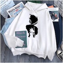 Goku Gölge Kapşonlu Sweatshirt 001