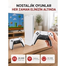 Mey İthalat 2 Kollu Kablosuz 4k Tv Uyumlu Klasik Oyun Konsolu 62200997