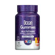 Orzax Ocean Gummies Multivitamin Kids Takviye Edici Gıda 60 Adet Çiğnenebilir Jel Form Orzax Ocean Gummies Multivitamin Kids Takviye Edici Gıda 60 Adet Çiğnenebilir Jel Form