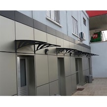 Transpaforza TF STD 1.12 Kapı Üstü Sundurma 120 X 100 Gri