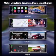 Araç Kamerası C3 Carplay Android Multimedya 4k Ön Ve Arka Kamera