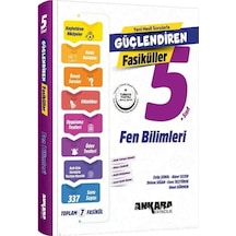 5. Sınıf Fen Bilimleri Güçlendiren Fasiküller Ankara Yayıncılık