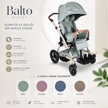 Balto Uyarlanabilir Engelli Çocuk Puseti Çok Fonksiyonlu Ayarlanabilir Destek Sistemli Size 2