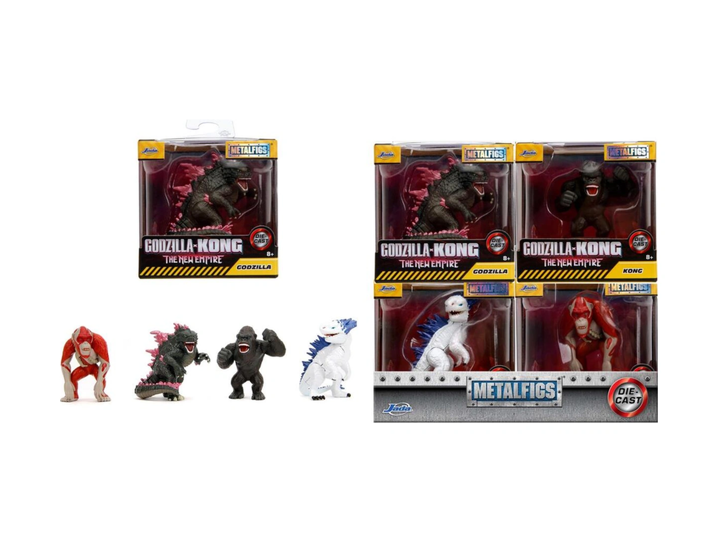 Godzilla Film Metal Figürleri - 6,5cm