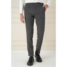 Efor P 1166 Slim Fit Füme Klasik Pantolon Füme