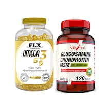 Flx Omega 3-6-9 Balık Yağı 90 Softgel & Nevfix Glucosamine