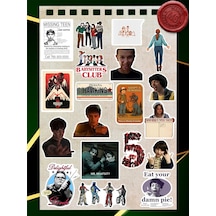 Stranger Things Uyumlu Sticker Seti 19 Adet 3 5 Cm Suya Dayanıklı Laptop, Telefon, Ajanda Ve Termos Stickerları