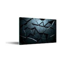 CAM KESME TAHTASI DÜZ SİYAH 30X40 CM