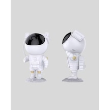Bluetooth - 275 - Müzikli Astronot Projeksiyon Lambası Yıldız Ve - Ece-umay - Ay Efektli Diğer