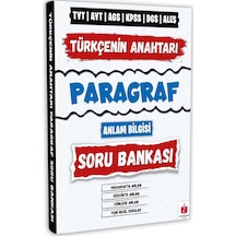 2026 Tyt Ags Kpss Dgs Ales Türkçenin Anahtarı Paragraf Soru Bankası Anlam Bilgisi