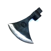 Keserli Büyük Ay Balta - Dövme Çelikten Beyaz