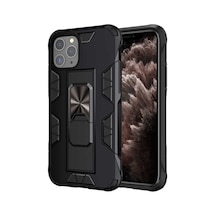 Apple Uyumlu  iPhone 11 Pro Max Kilif Miknatisli Zirhli Korumali Silikon 467928977