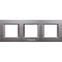 Viko Panasonic Thea 3x2m Optima Serisi Antrasit Renk Çerçeve - Wvtf08491an-tr