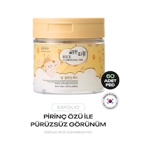 Pirinç Özleri İçeren Ve Pürüzsüz Görünüm Sağlayan Esfolio Rice Cleansing Pad 60'lı