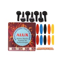 Alux 0.20 Pramid Abanoz Burgu Tezene Eşik 4'Lü Set