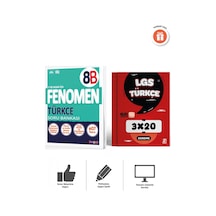 Fenomen 8. Sınıf Lgs Türkçe B Soru Bankası Ve 3x20 Deneme Bigelio Yayıncılık