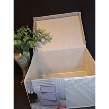 Çok Amaçlı Saklama Kutusu Maxi 40 X 50 X 30 Cm Krem