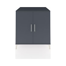 Kronos Şifonyer 2 Raflı 2 Kapaklı 88x59x96 Antrasit-antrasit Antrasit