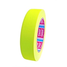 Sarı Neon Bez Bant 19mmx25mt Tesa 4671 Sahne Kamera Bandı Gaffer