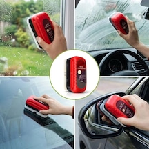Araç Cam Buğu Önleyici Sünger Ergonomik Tutacaklı Yan Ayna &amp Amp İç Cam Yağ Filmi Temizleyici Bx40
