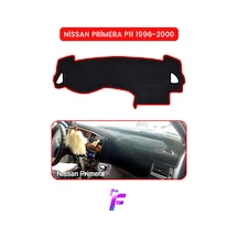 Nissan Primera 1996-2000 Torpido Örtüsü Güneşten Korur Kolay Montaj Tam Uyum Td87 Kırmızı