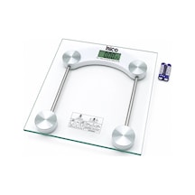 Dijital - Pilli Kare Banyo Baskül Terazi Tartı Lcd Ekran 180kg/0.1g 30x30cm İ11-025 5468