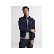 Jack & Jones 12298825 Jjebrooklyn Bomber Sn Sky Captaın Erkek Ceket Lacivert