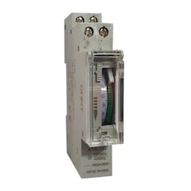 Atr-100 Analog Mekanik Zaman Saati Dikey Kadran Günlük 15 Dakika 1 Tırnak 100 Saat Rezervli 24 Saat 1 Na Kontaklı