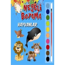 Neşeli Boyama Hayvanlar