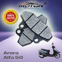 Arora Alfa 50 Arka Disk Fren Balatası Diskli Model - Yüksek Performanslı Disk Balata