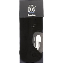 The Don Siyah Renk Bambu Çetik Erkek Çorap
