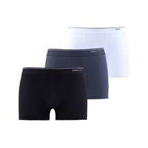 Blackspade 9670 Erkek Tender Cotton Shorty 3 Lü Beyaz-Siyah-Antra