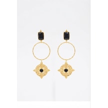 Boho Chic Vintage Küpe Resimdeki