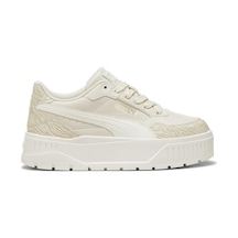 Puma 398795 Karmen Iı Idol Animal Fever Spor Ayakkabı Bej 001