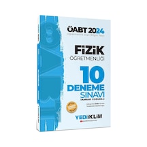 Yediiklim 2024 ÖABT Fizik Öğretmenliği Tamamı Çözümlü 10 Deneme Sınavı