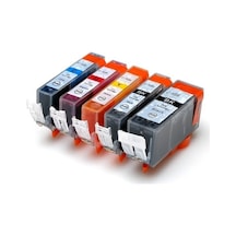 Eko Kartuş Canon Pixma MG-5300 PGI-525-CLI-526 5 Renk Set Uyumlu