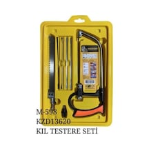 Meşem Kıl Testere Seti 6prç / M-598