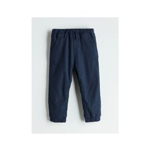 LC Waikiki Lcw Kids Beli Lastikli Armürlü Erkek Çocuk Jogger Pantolon Dark Navy
