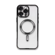 Newface Apple İphone 16 Pro Kılıf Kross Magneticsafe Kapak - Siyah